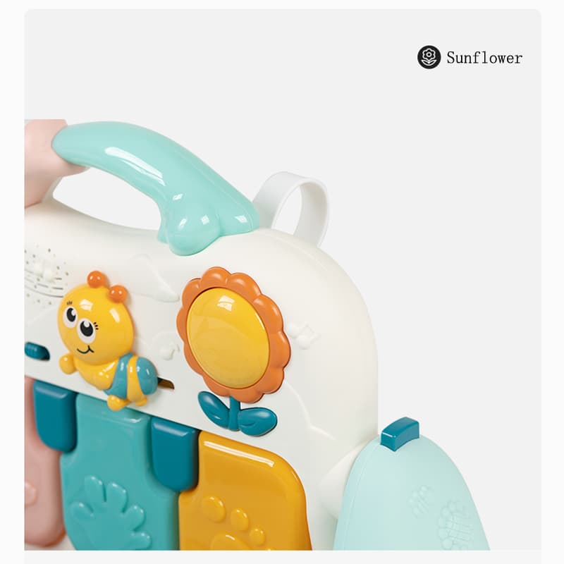 تشک بازی پیانو دار و پلی جیم طرح فیل هولی تویز (هالی تویز) بلوتوث دار898900Huile Toys — تصویر ۷