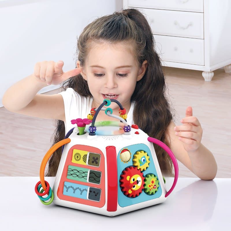اسباب بازی هرم هوش طرح جنگل هولی تویز(هالی تویز) Huile Toys8971 — تصویر ۲