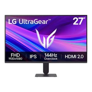 مانیتور گیمینگ 27 اینچ ال جی مدل 27G411A-B با وضوح FHD پیکسل، پنل IPS و نرخ به‌روزرسانی 144 هرتز