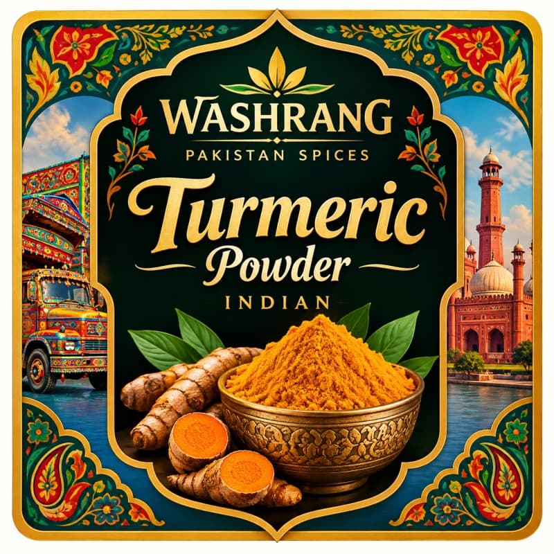 زردچوبه چهارمنار وشرنگ هندوستان درجه یک 250گرم
