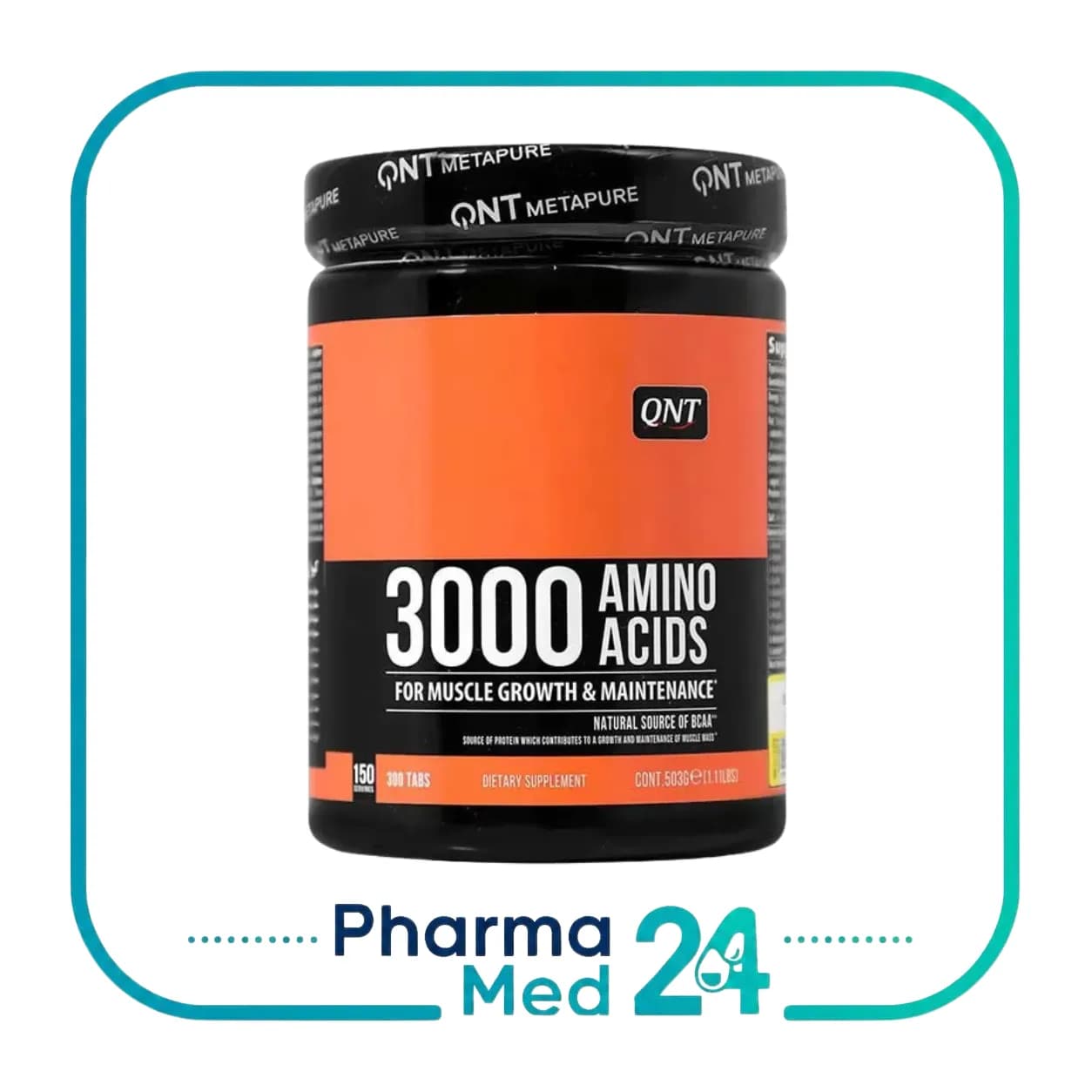 قرص آمینو اسید 3000 (کیو ان تی) 300 عددی