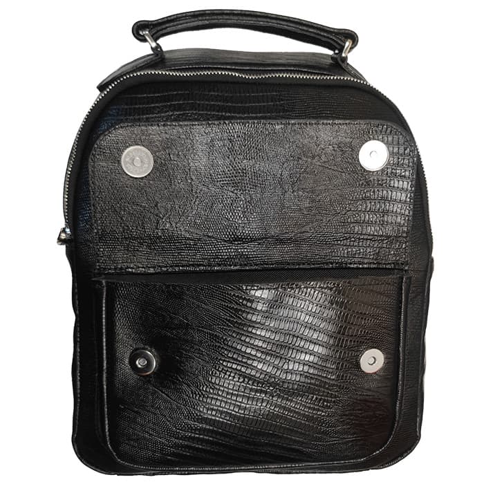 کیف کوله پشتی چرم طبیعی PB505 — تصویر ۳