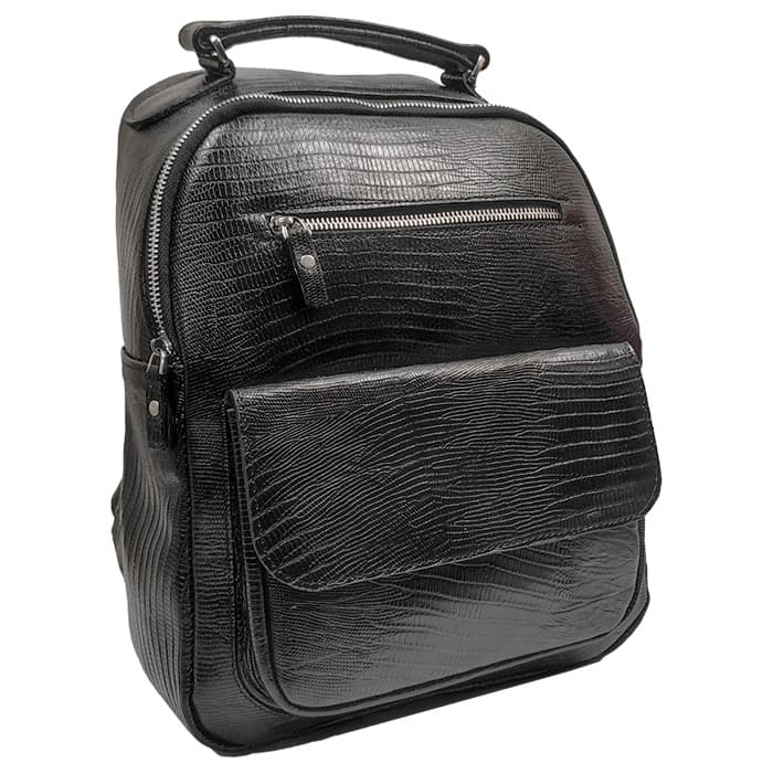 کیف کوله پشتی چرم طبیعی PB505 — تصویر ۵