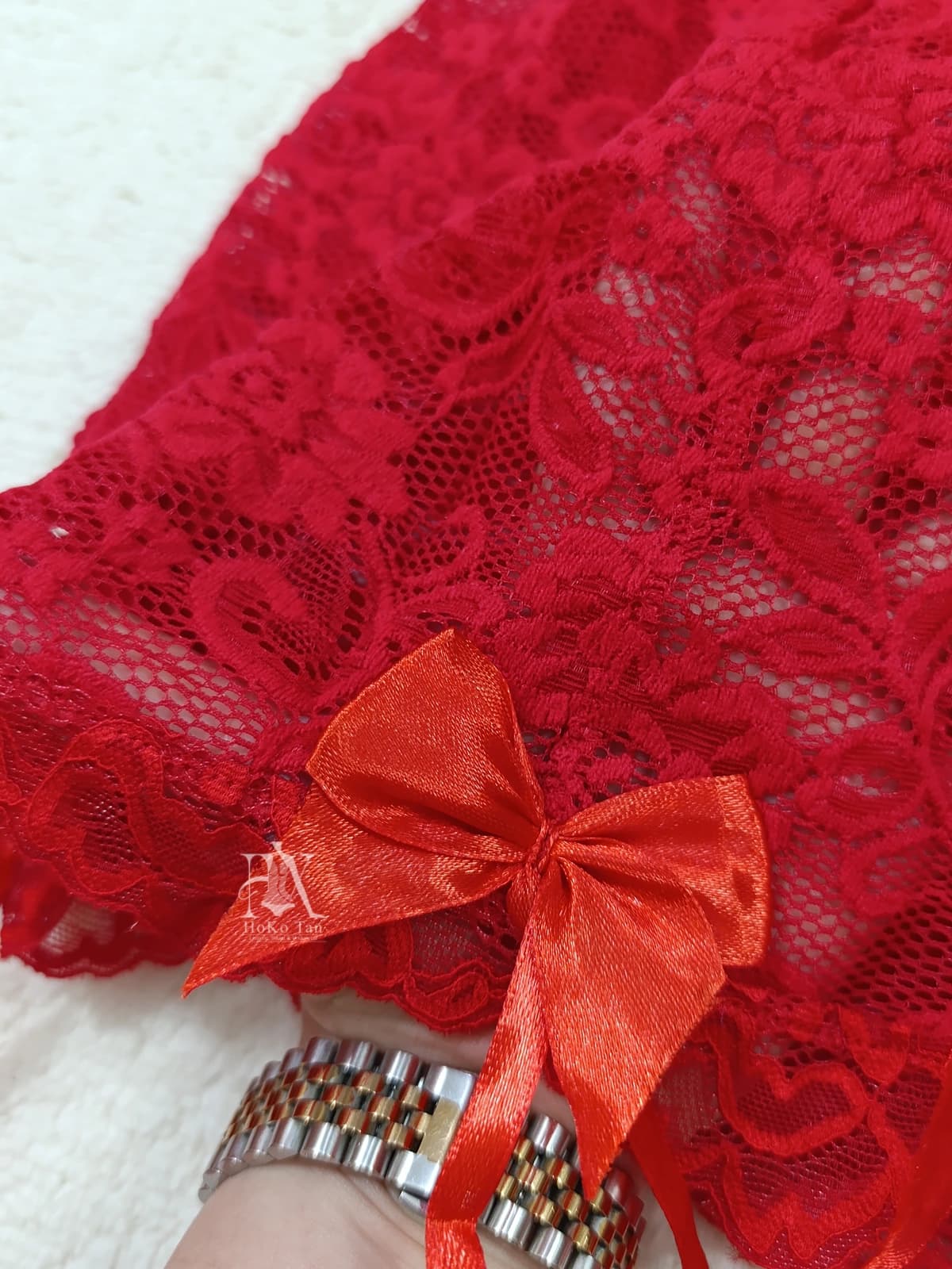 کاستوم فانتزی عروسکی جورابدار قرمز کد 3246 — تصویر ۷