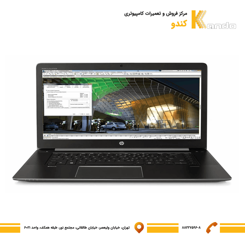 لپ تاپ استوک HP Zbook 17-G3 I7 6TH Nvidia 2GB