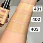 کرم پودر گاش شیشه ای مدل VELVET TOUCH شماره 401 — تصویر ۲