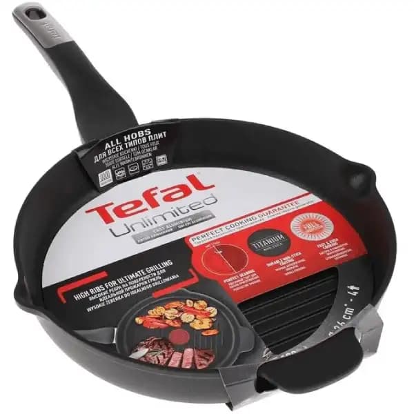 تابه گریل تفال Tefal مدل آنلیمیتد در سایز 26 — تصویر ۳