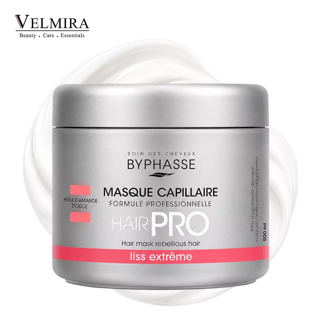 ماسک مو صاف کننده و ضد وز بایفاس مدل لیس استریم حجم 500 میلی لیتر | Byphasse Liss Extreme