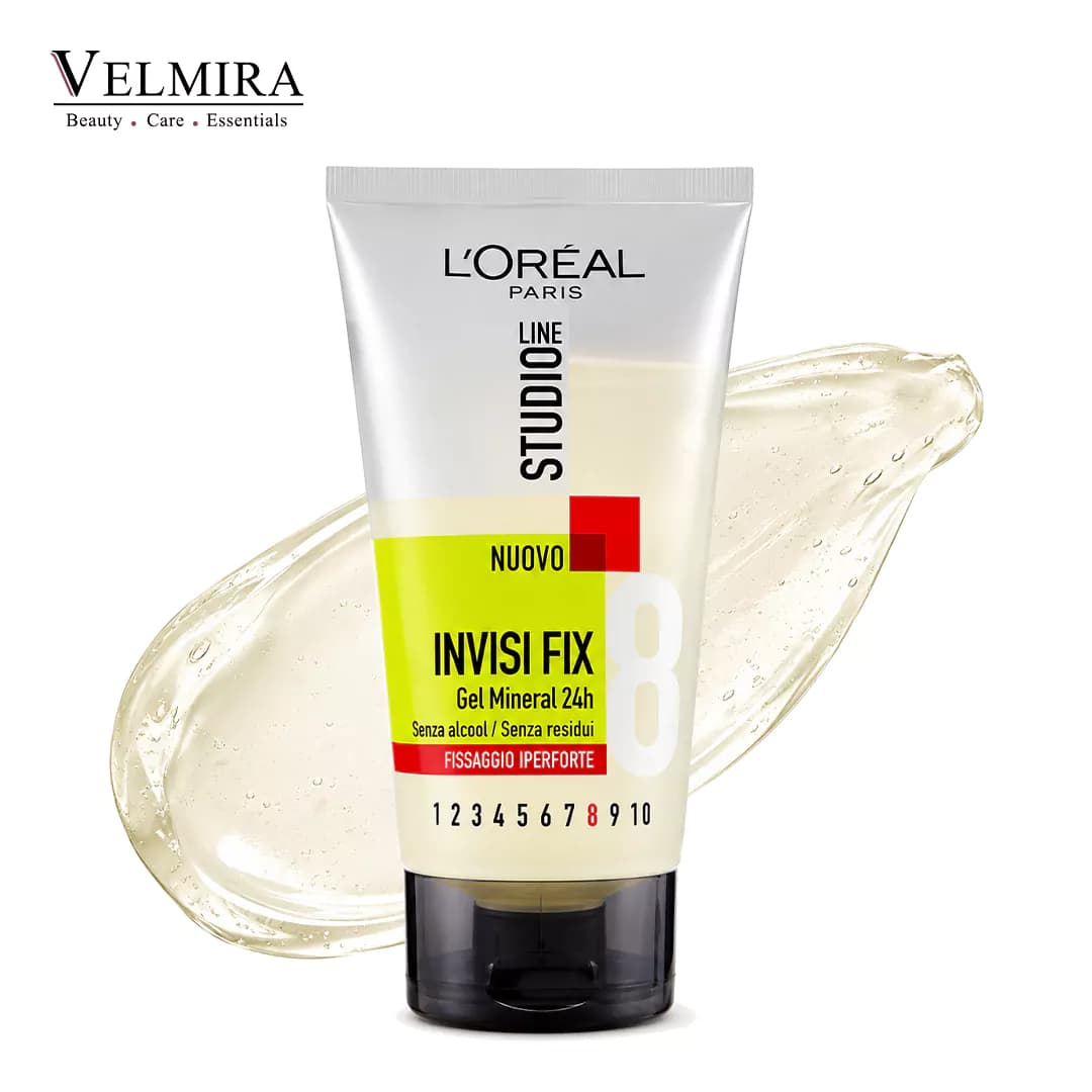 ژل حالت دهنده مو لورآل پاریس مدل Invisi Fix 8 حجم ۱۵۰ میلی لیتر | L’Oréal Paris