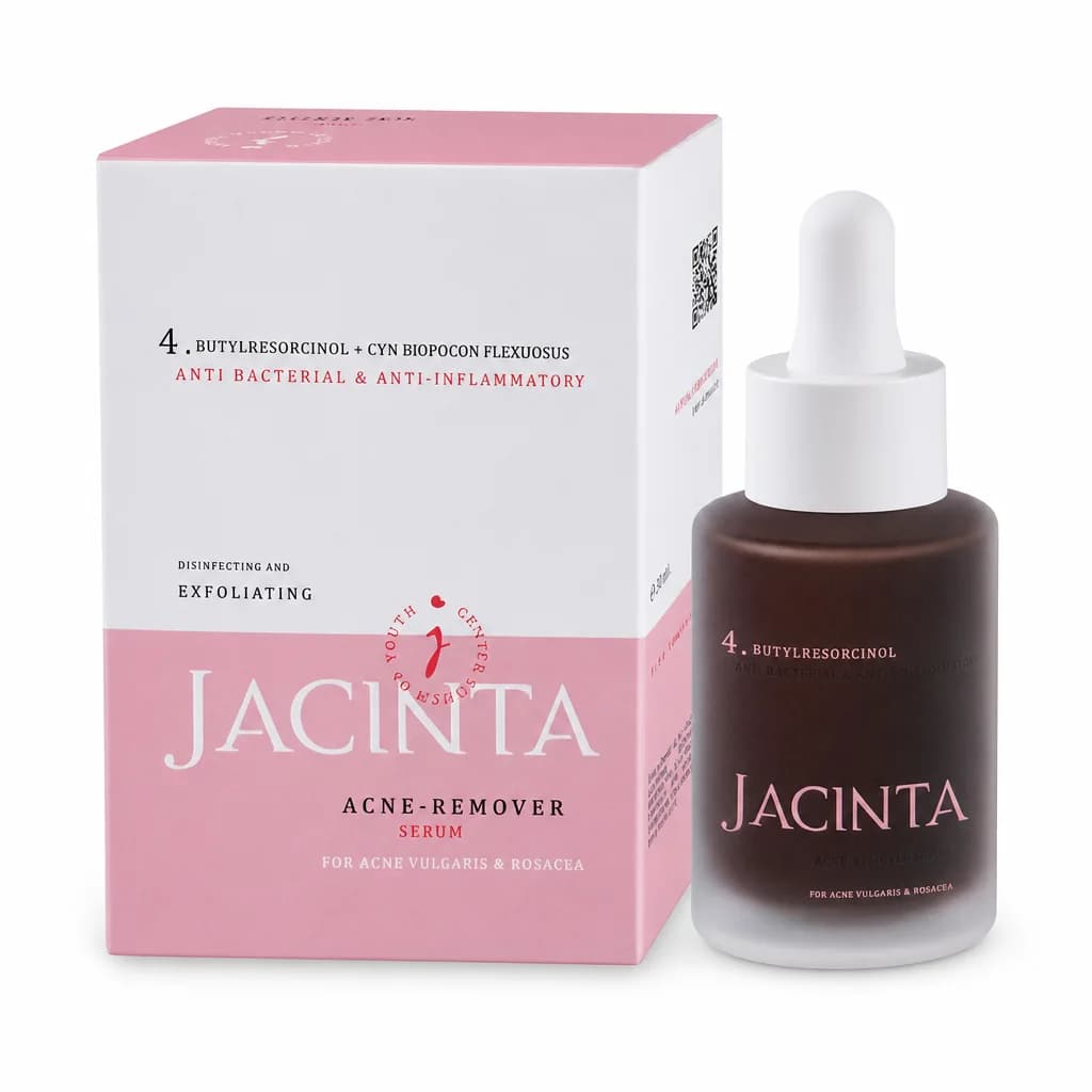 سرم ضد آکنه قوی ژاکینتا JACINTA Acne-Remover Serum ترکیب جادویی آزلائیک اسید, اسید سالیسیلیک و نیاسینامید