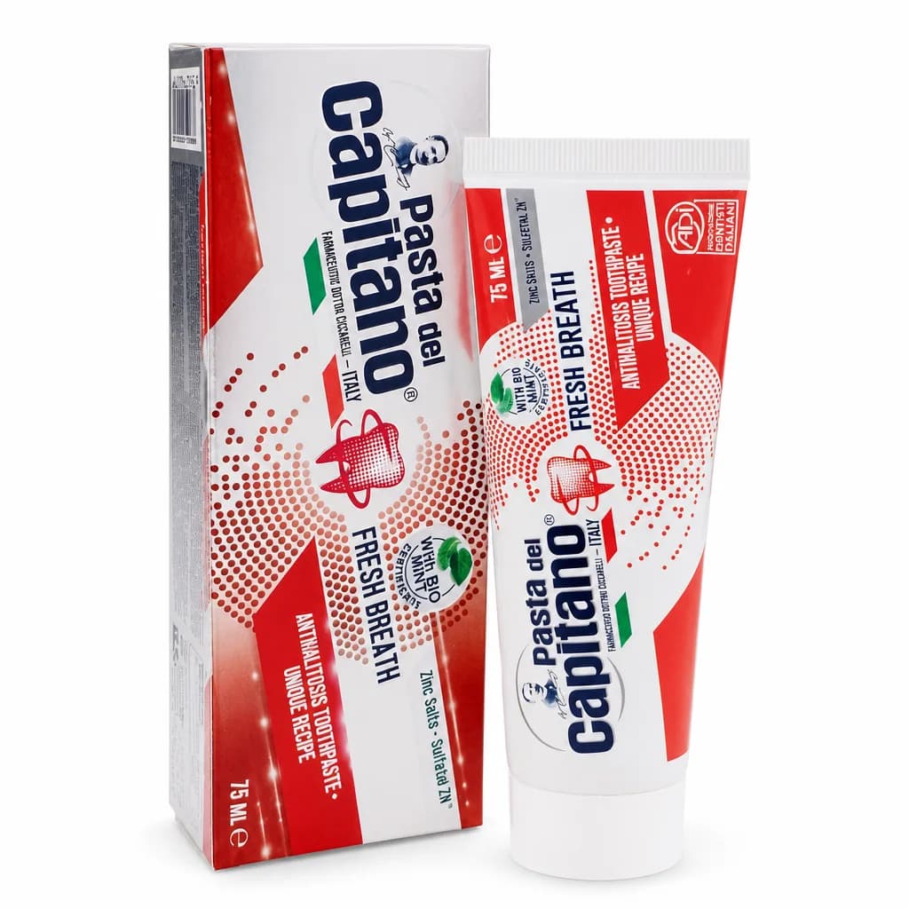 خمیردندان خوشبو کننده دهان پاستا دل کاپیتانو 75 میلی لیتر PASTA DEL CAPITANO