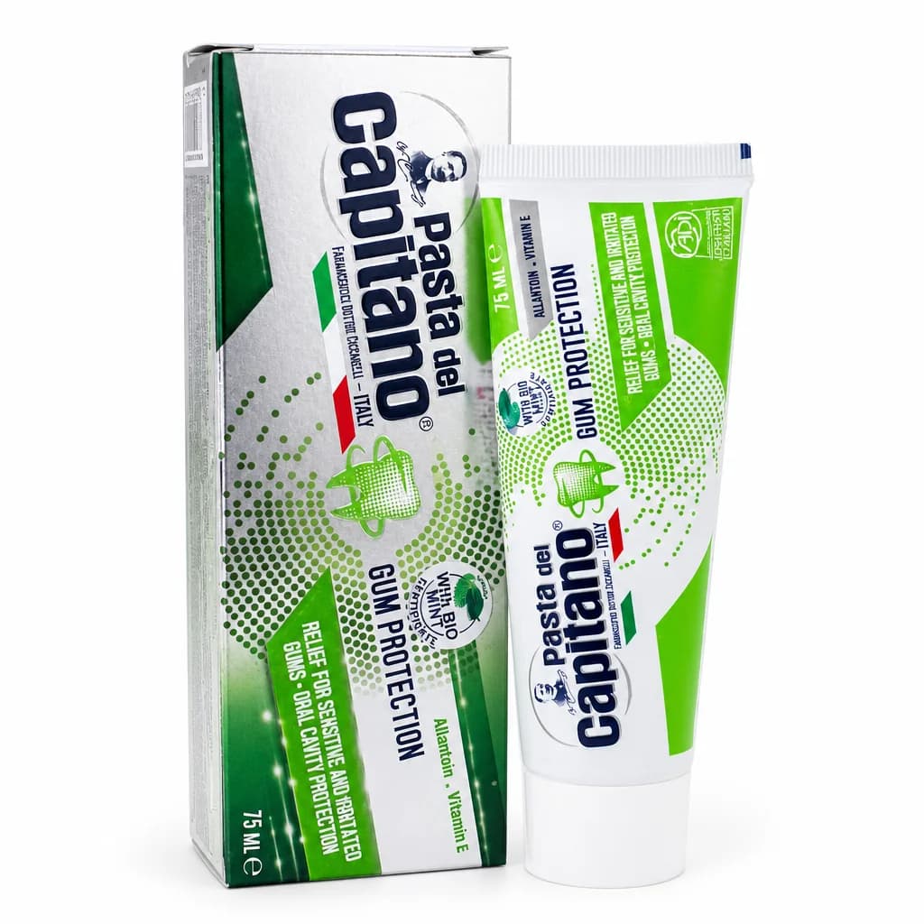 خمیر دندان محافظ لثه پاستا دل کاپیتانو 75 میلی لیتر Capitano Total Protection Toothpaste
