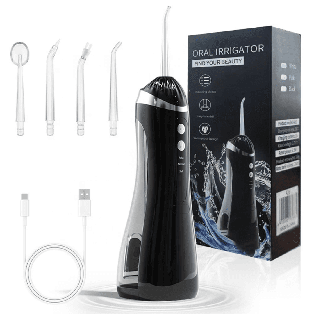 واتر جت A16 دندان و دهانشوی شارژی مدل – ORAL IRRIGATOR چهار کاره