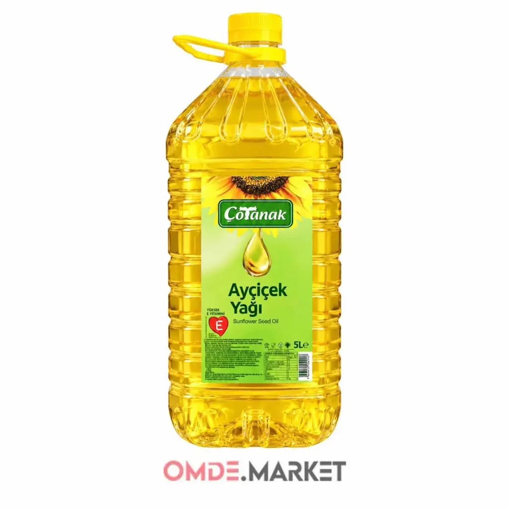 روغن آفتاب گردان چوتوناک پت عمده 4 عدد 5 لیتری — تصویر ۲