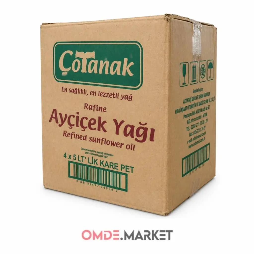 روغن آفتاب گردان چوتوناک پت عمده 4 عدد 5 لیتری