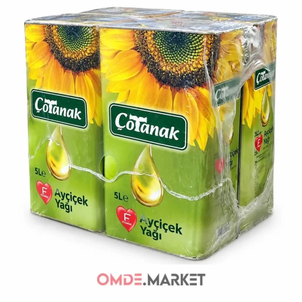 روغن آفتاب گردان چوتوناک فلزی عمده 4 عدد 5 لیتری