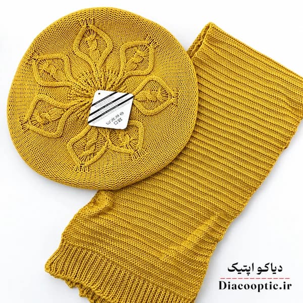 شال و کلاه زمستانی زنانه مدل فرانسوی کد 67 — تصویر ۸