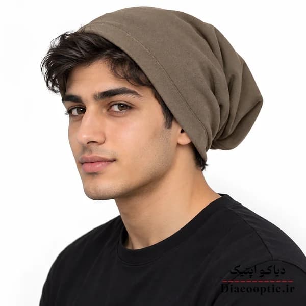 کلاه اسکارف زمستانی مردانه خزدار کد 68
