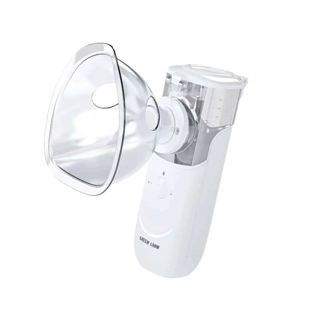 دستگاه نبولایزر قابل حمل گرین لاین مناسب درمان آسم، آلرژی مدل Green Lion Nebulizer Pro