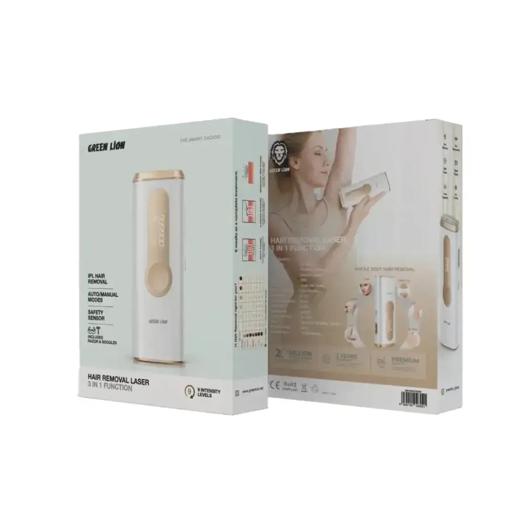 دستگاه لیزر موهای زائد 3 در 1 گرین لاین مدل Green Lion Hair Removal Laser 3 IN 1 Function — تصویر ۳