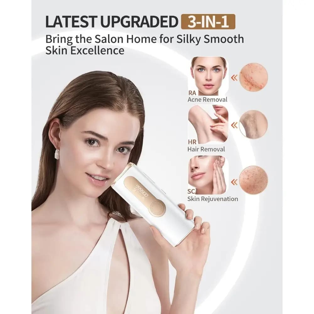 دستگاه لیزر موهای زائد 3 در 1 گرین لاین مدل Green Lion Hair Removal Laser 3 IN 1 Function — تصویر ۴