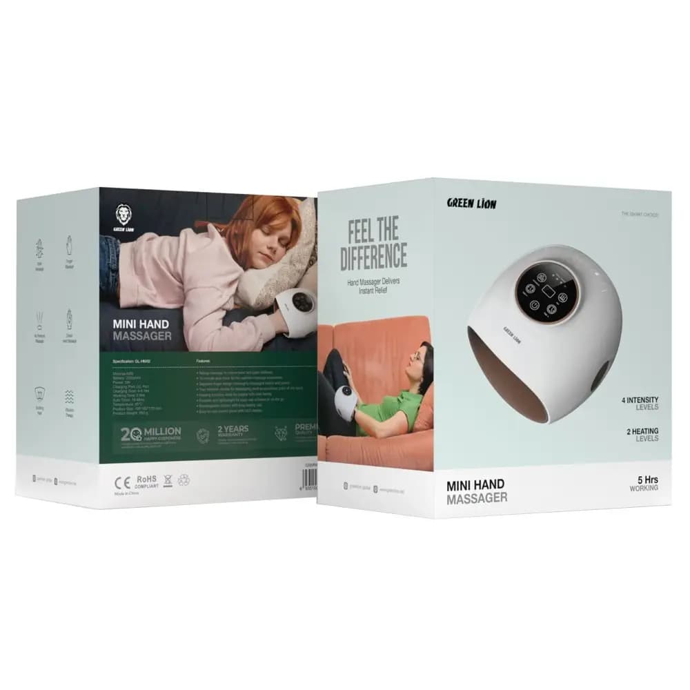 ماساژور مخصوص دست دست گرین لاین Green lion GNMNIHMSG mini hand massager — تصویر ۳