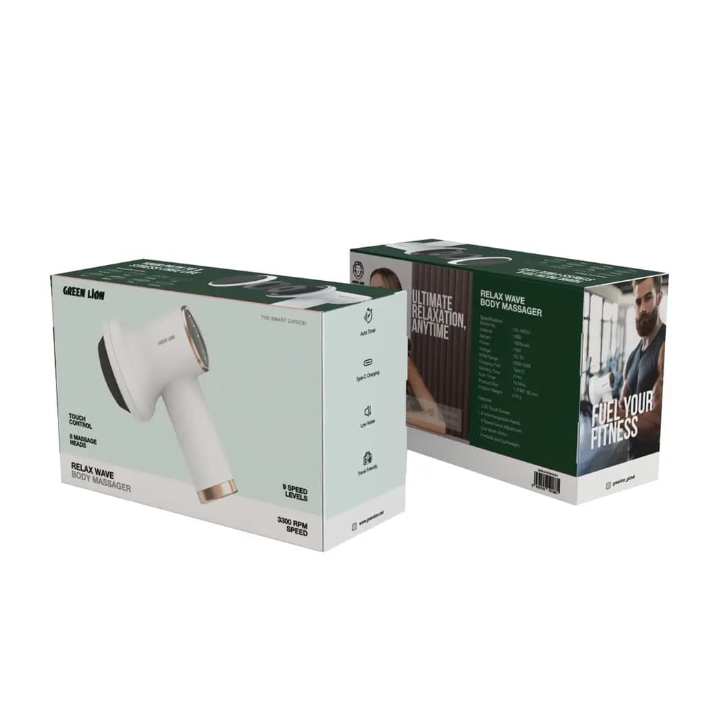 ماساژور بدن ریلکس ویو گرین لاین Green Lion Relax Wave Body Massager — تصویر ۴