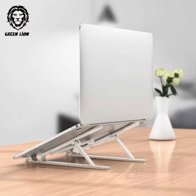 پایه لپ تاپ تاشو (تنظیمات 7 سطحی) گرین لاین مدل Green Lion GNFLPTPSTNDWH — تصویر ۷