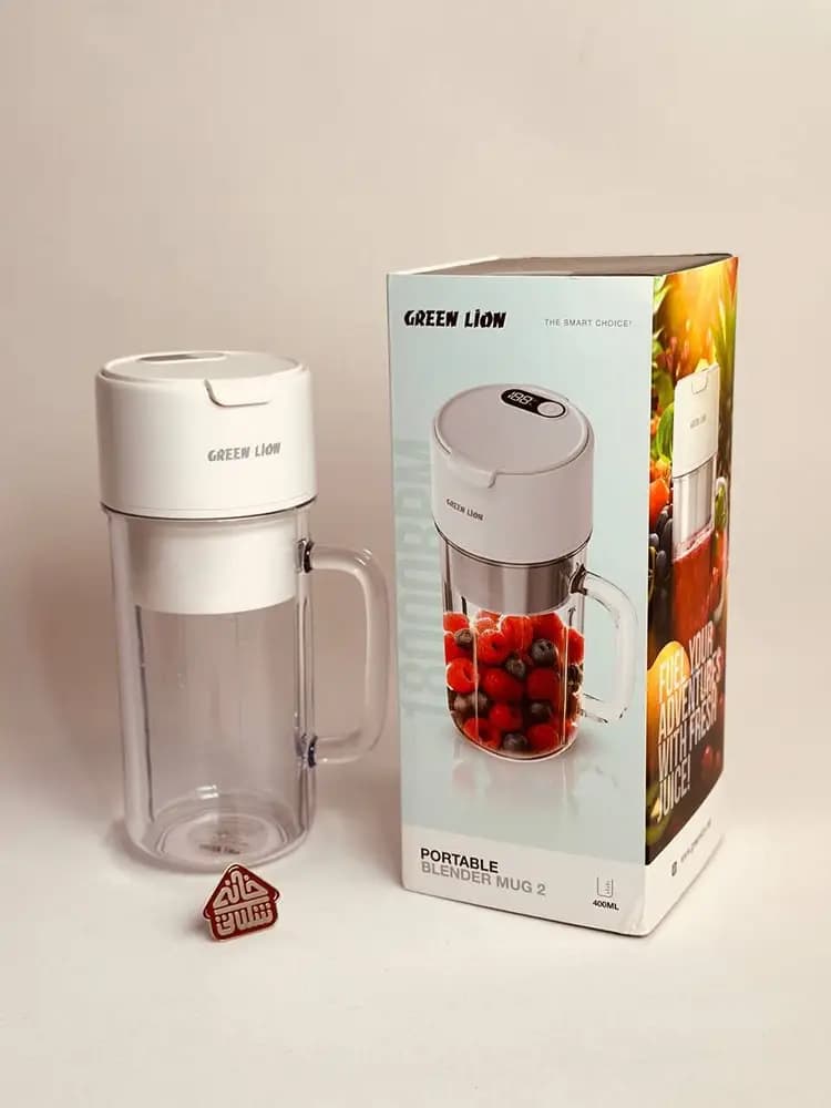 شیکر قابل حمل گرین لاین Green Lion Portable Blender Mug 2‏ — تصویر ۲