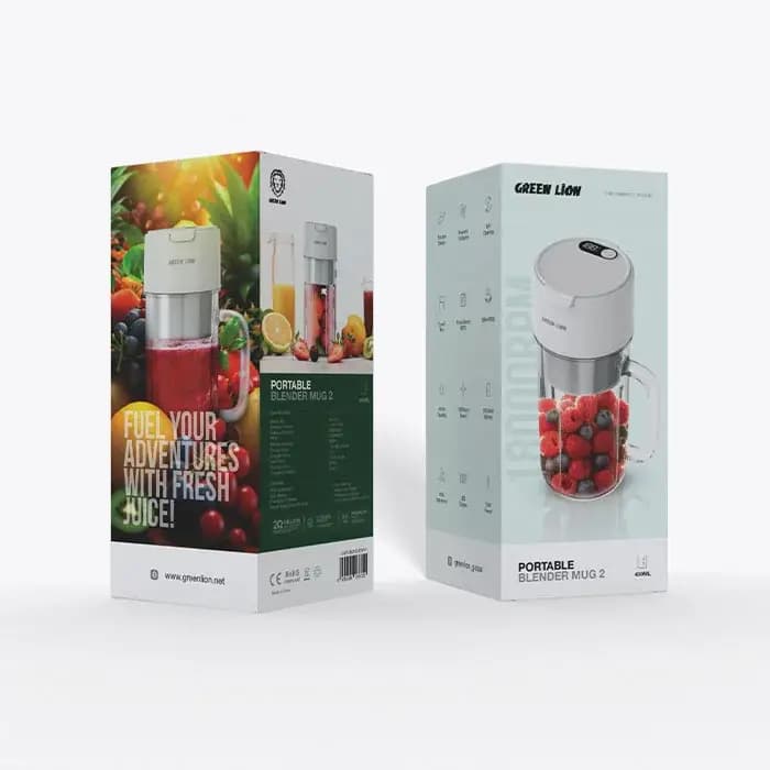 شیکر قابل حمل گرین لاین Green Lion Portable Blender Mug 2‏ — تصویر ۵
