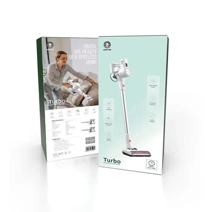 جارو شارژی گرین لاین مدل Green Lion Turbo Vacuum Cleaner — تصویر ۵