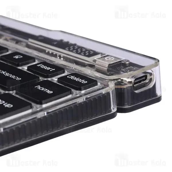 کیبورد شفاف بی‌سیم گرین لاین Green Lion Transparent Keyboard — تصویر ۳
