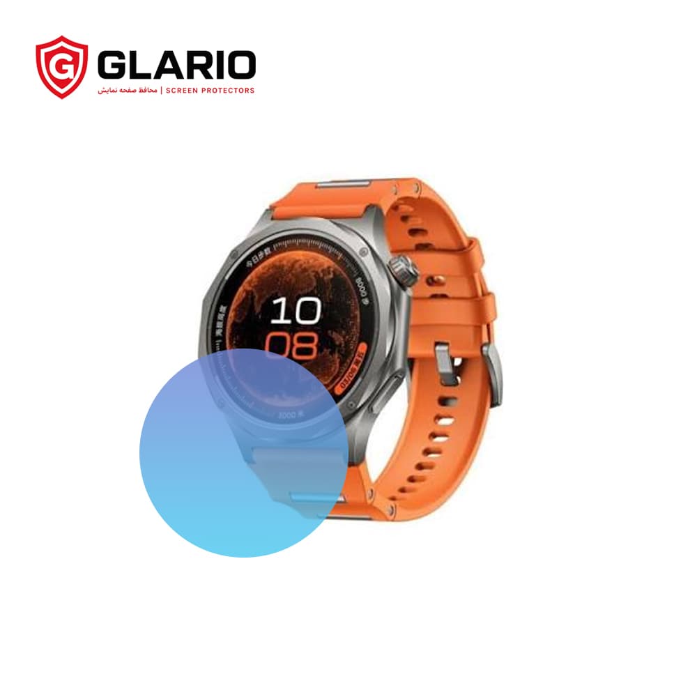 گلس نشکن نانو ساعت اوپو Oppo Watch S | محافظ صفحه 9H Anti Shock — تصویر ۲