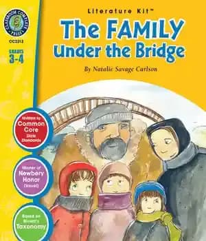 دانلود کتاب The Family Under the Bridge: Language Kit – خانواده زیر پل: کیت زبان
