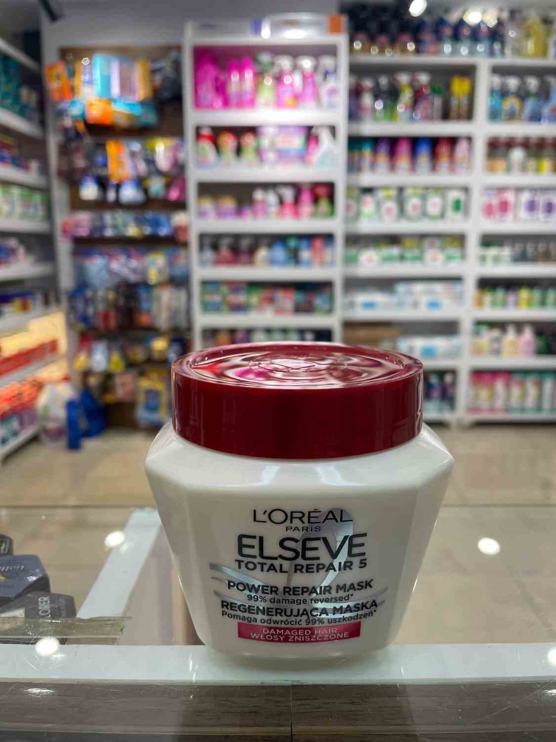 ماسک مو ترمیم‌کننده الوره توتال ریپیر ۵ (L’Oréal Elseve Total Repair 5 Power Repair Mask) مخصوص موهای آسیب‌دیده