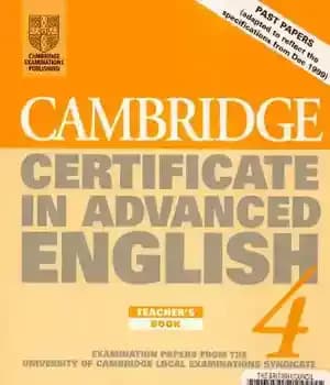 دانلود کتاب CERTIFICATE IN ADVANCED ENGLISH Teachers book – گواهینامه در کتاب معلمان انگلیسی پیشرفته