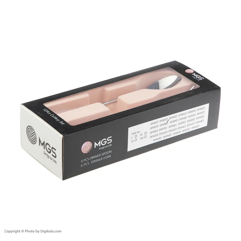 قاشق و چنگال تک جین MGS کد DF008 — تصویر ۳