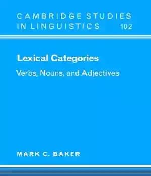 دانلود کتاب Lexical categories: verbs, nouns, and adjectives – مقولات واژگانی: افعال ، اسم و صفت