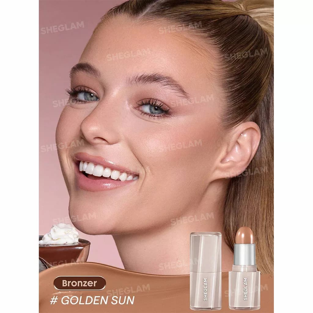 کانتور برنزر استیکی شیگلم کره ای Soleil Buttery Buff — تصویر ۸