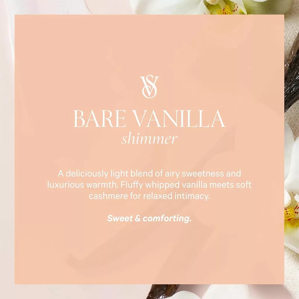 بادی میست Bare Vanilla ویکتوریا سکرت شیمر SHIMMER — تصویر ۶