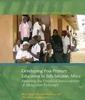 دانلود کتاب Developing Post-Primary Education in Sub-Saharan Africa: Assessing the Financial Sustainability of Alternative Pathways (Africa Human Development Series) –…