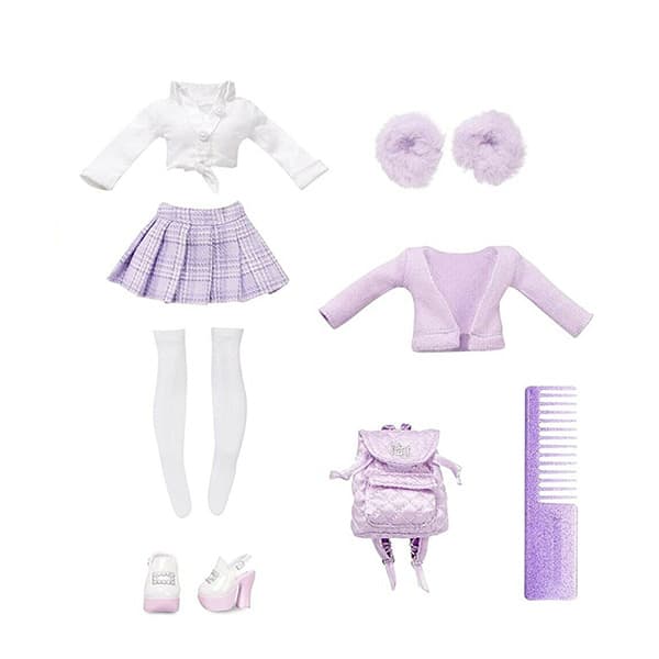 عروسک Rainbow High سری Jr High مدل Violet Willow — تصویر ۲