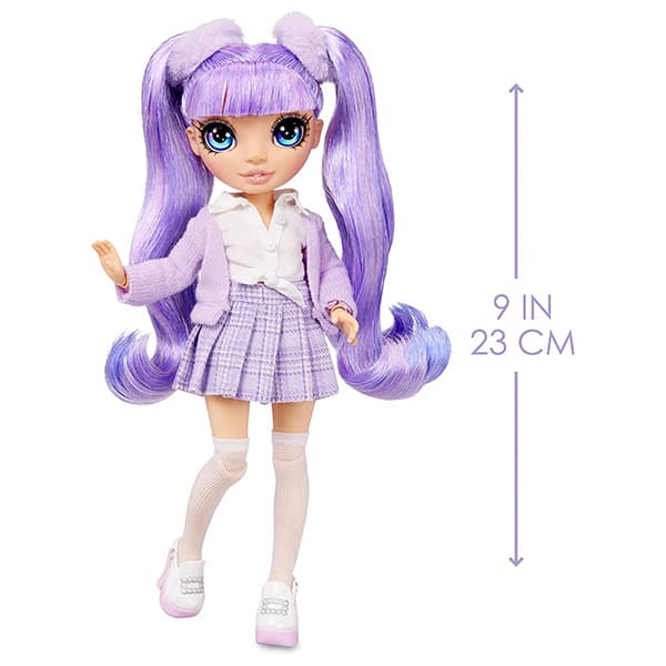 عروسک Rainbow High سری Jr High مدل Violet Willow — تصویر ۴