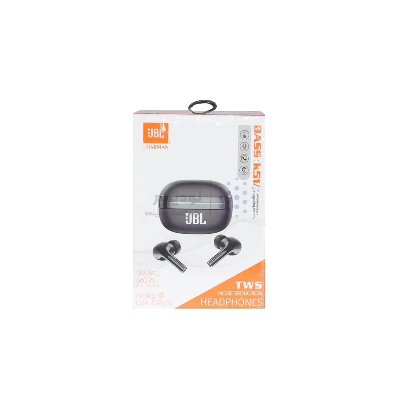 ایرفون بی سیم JBL مدل K51 – سفید — تصویر ۵