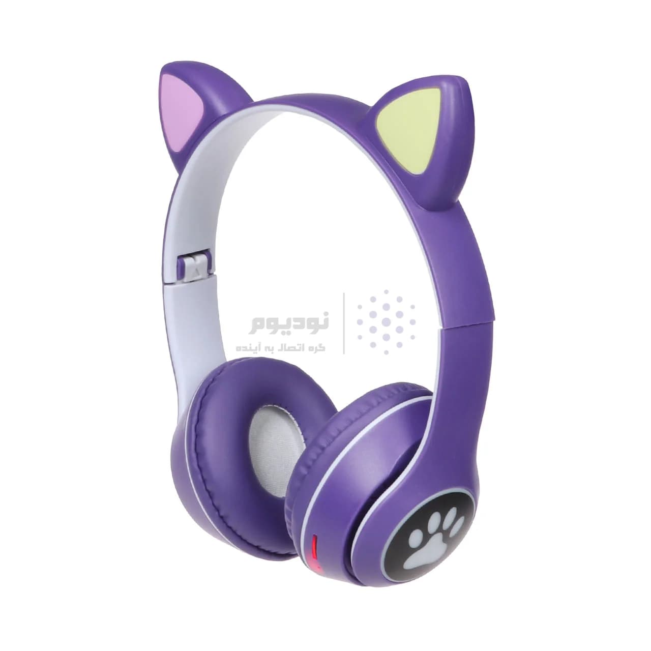 هدفون فانتزی بی سیم a cat مدل MZ-023 – بنفش — تصویر ۴