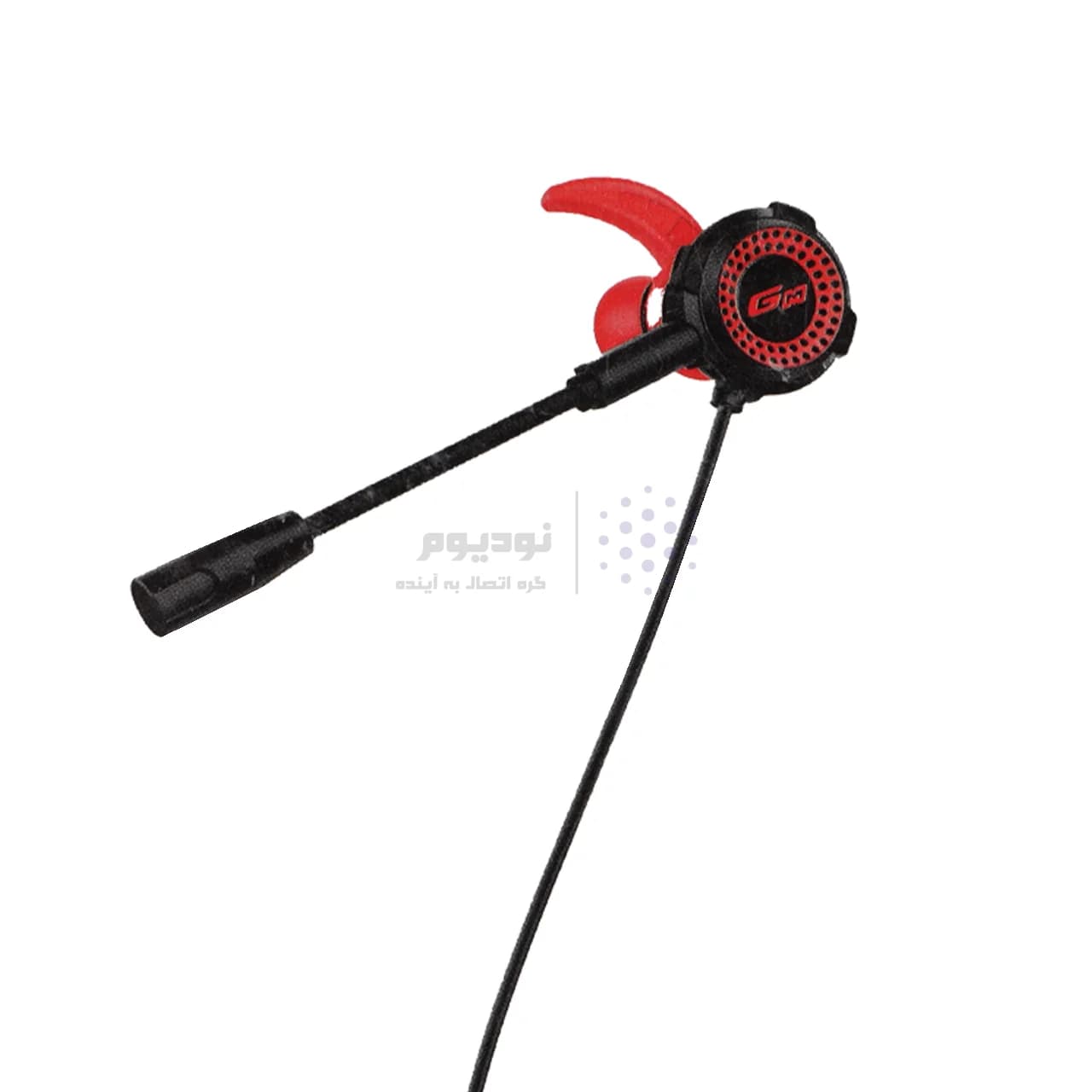 هندزفری گردنی بی سیم Yes Plus مدل YS-608 – مشکی قرمز – YSP — تصویر ۳