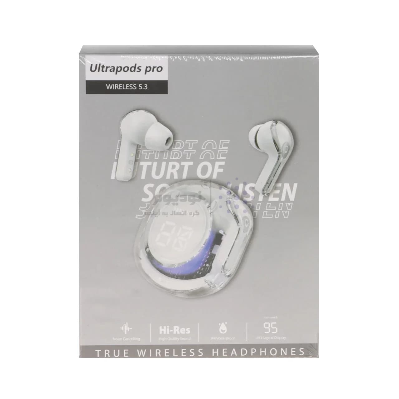 ایرفون بی سیم مدل Ultrapods Pro – سفید — تصویر ۶