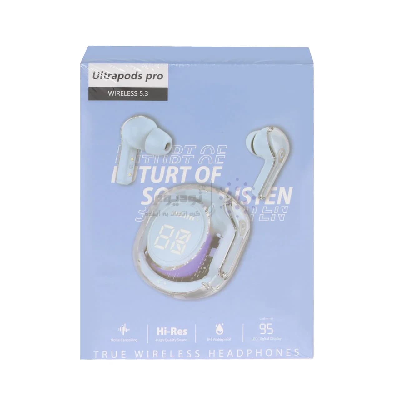 ایرفون بی سیم مدل Ultrapods Pro – آبی — تصویر ۴