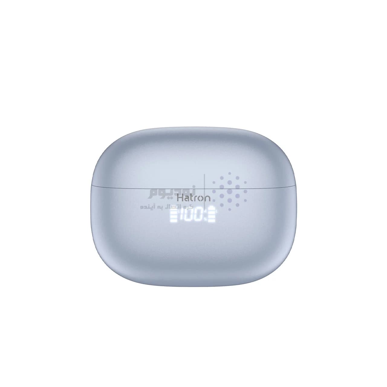 ایرفون بی سیم Hatron مدل HTW410D (4 میکروفون ANC+ENC) – آبی — تصویر ۲