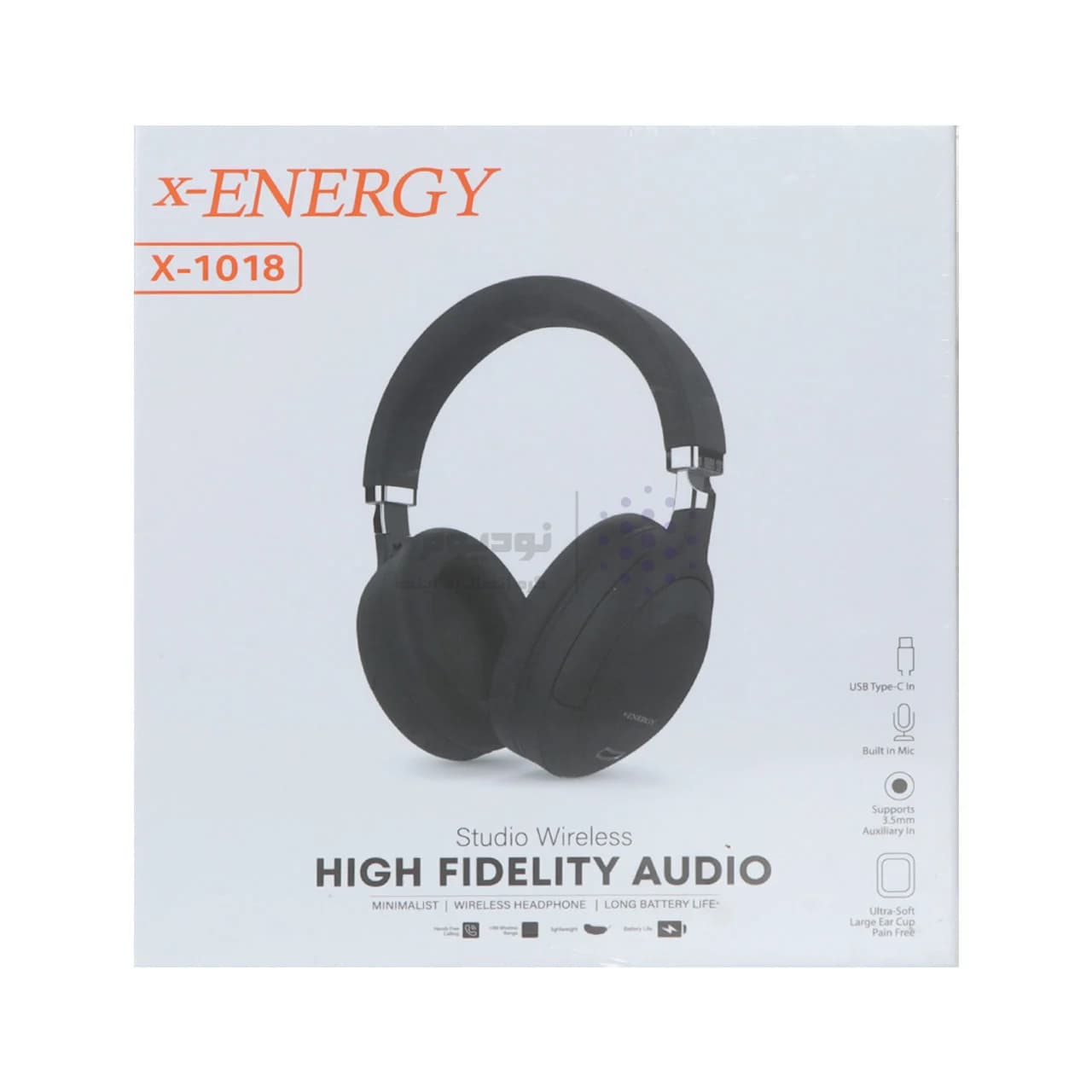 هدفون بی سیم X-Energy مدل X-1018 – مشکی (گارانتی IPM) — تصویر ۵